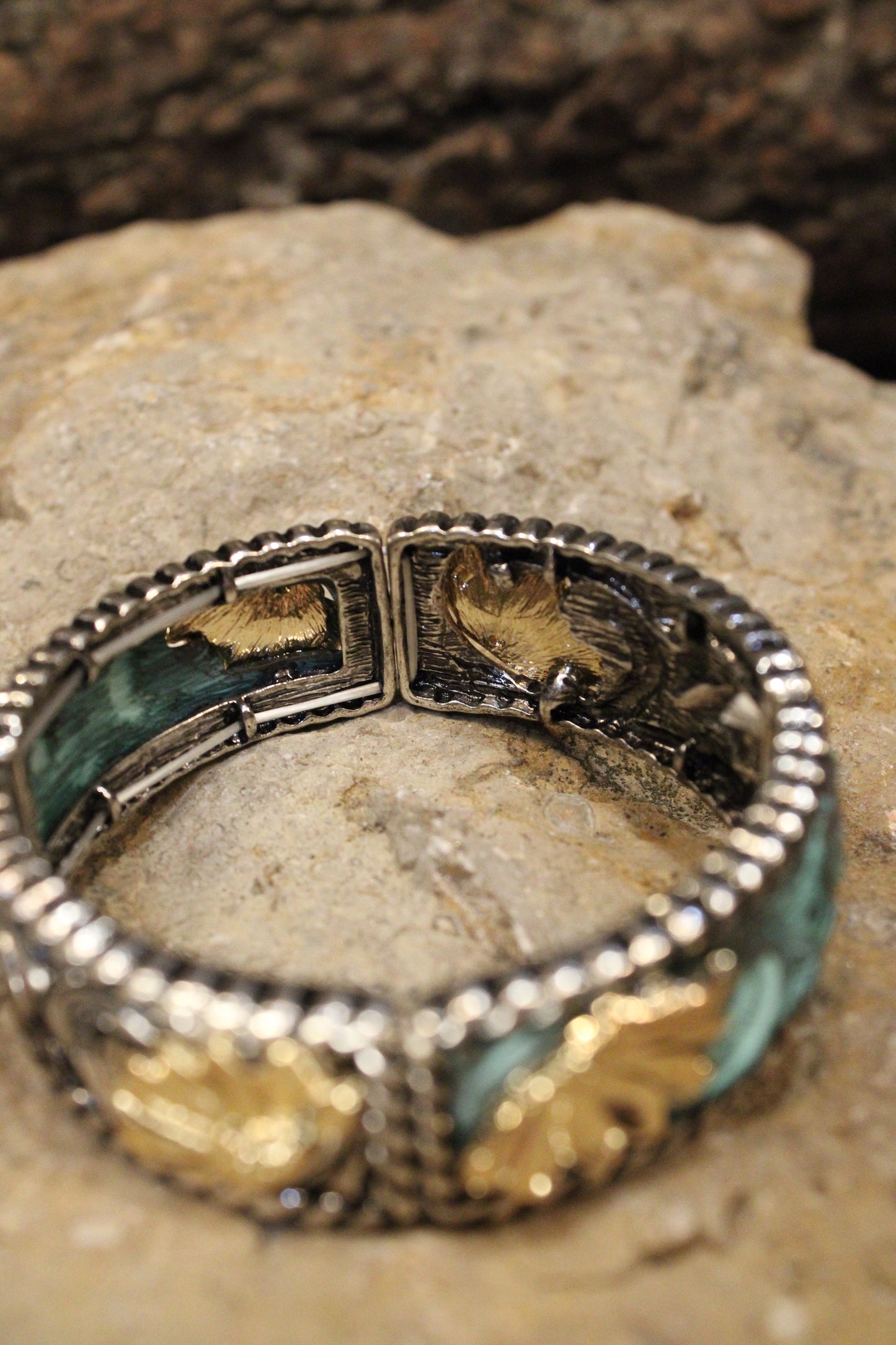 Sunflowers And Waves Bracelet
