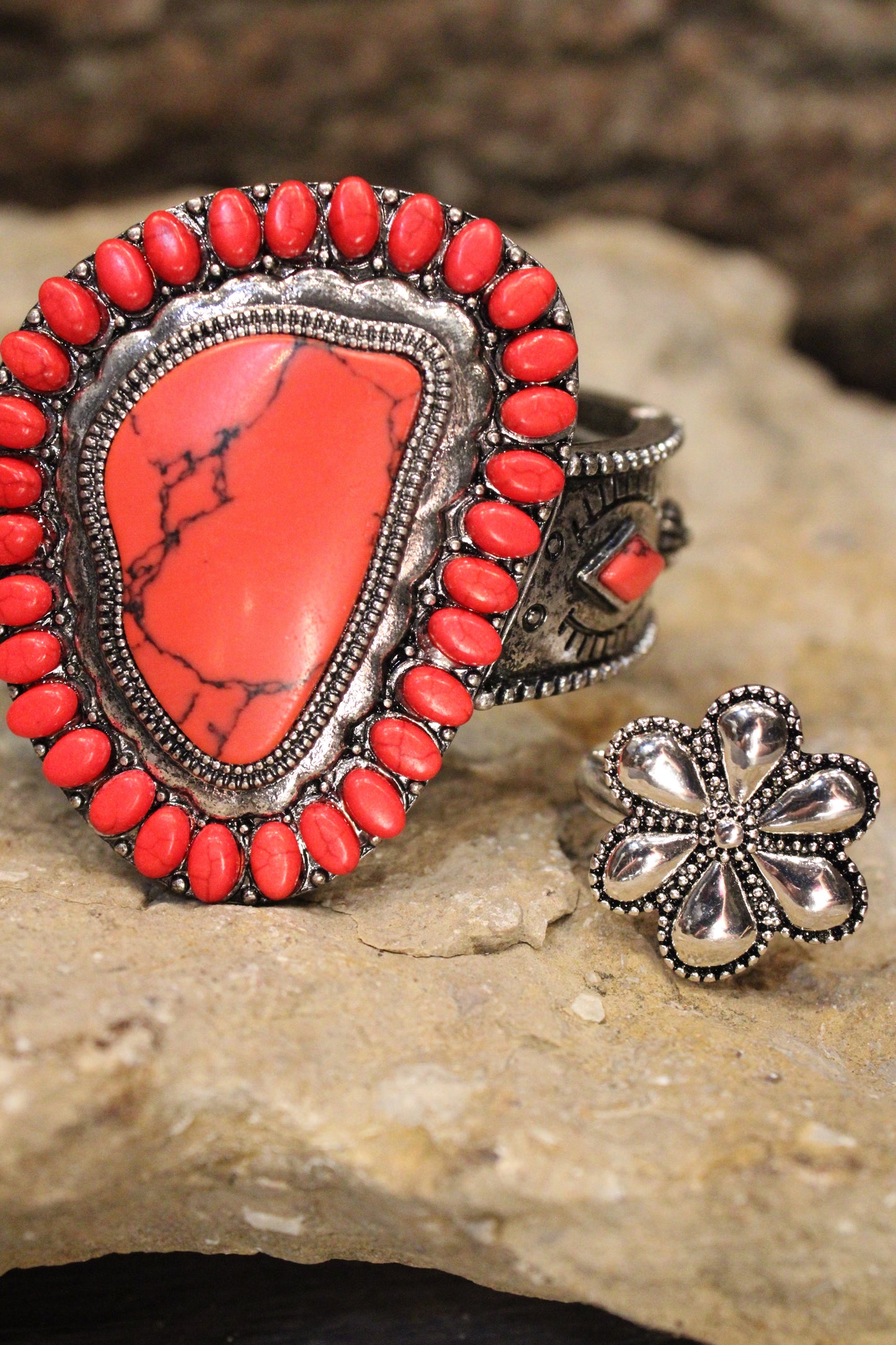 Red And Sassy Bracelet