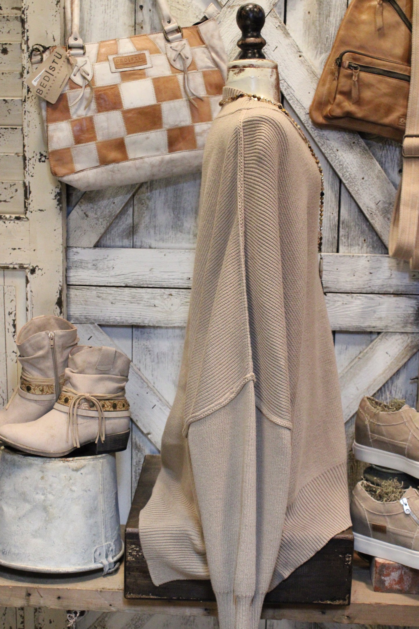 Pop Of Light Mocha Sweater