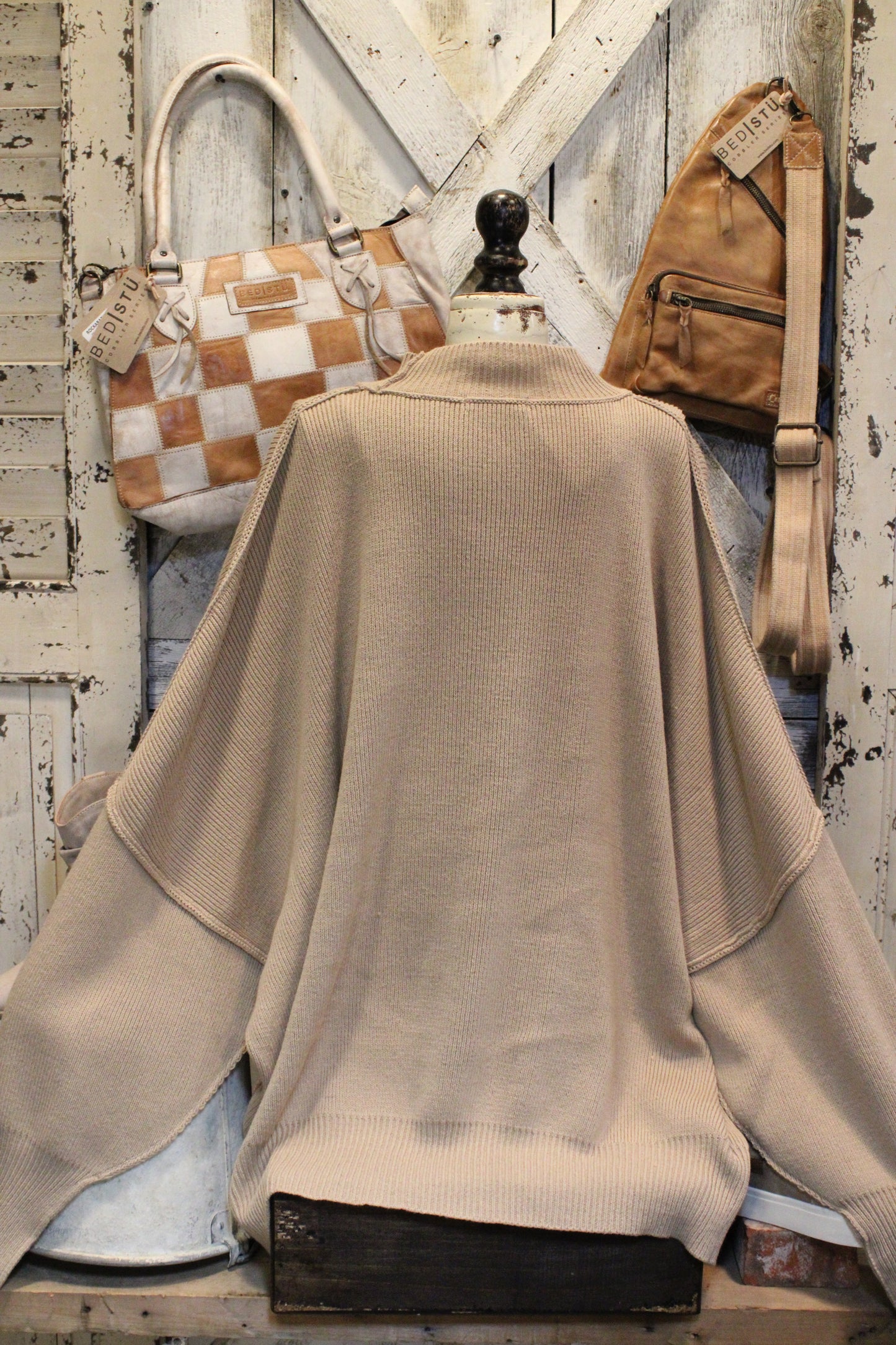 Pop Of Light Mocha Sweater