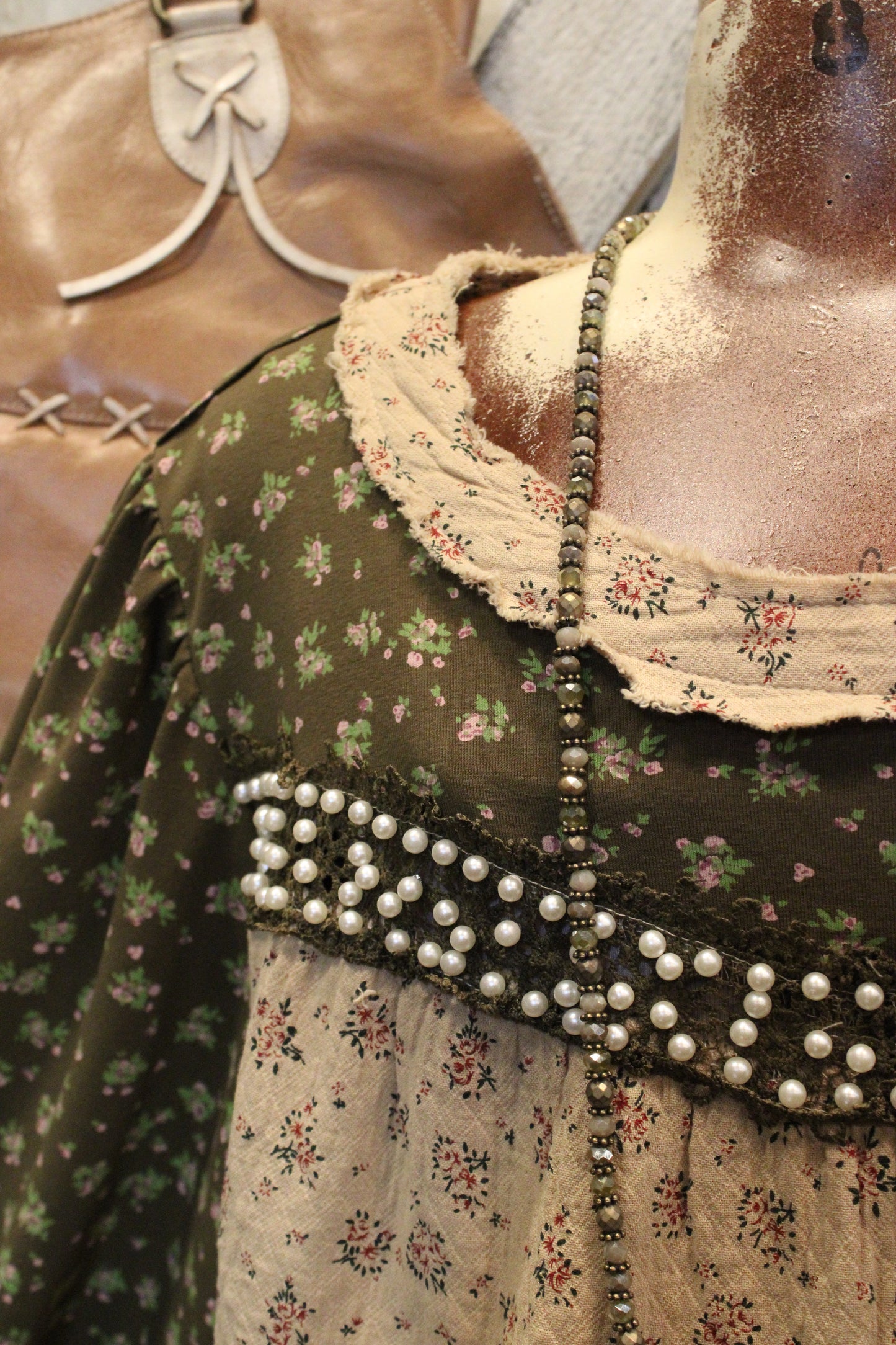 Pearls And Ruffles Blouse