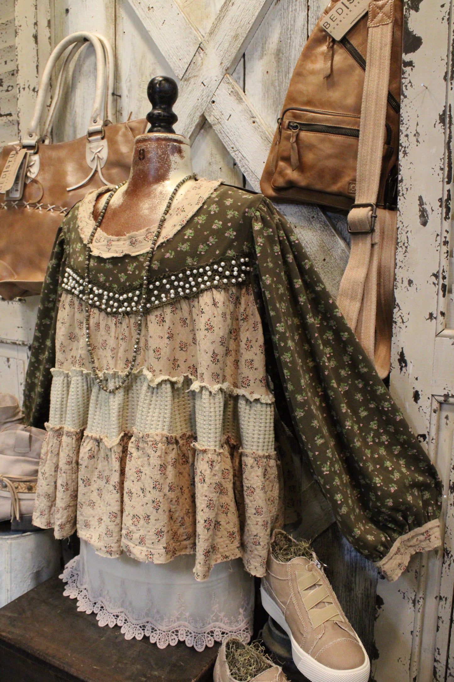 Pearls And Ruffles Blouse