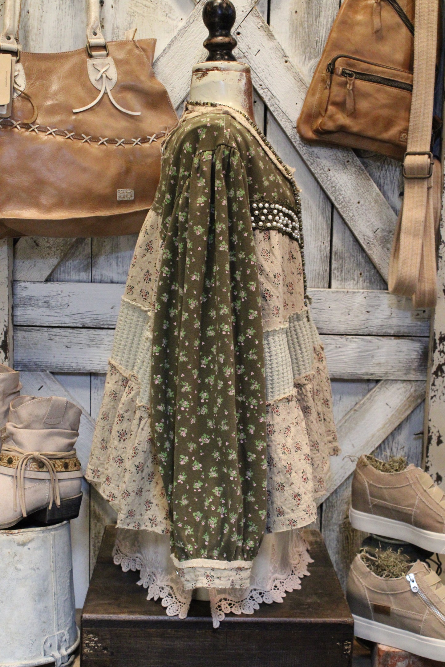 Pearls And Ruffles Blouse