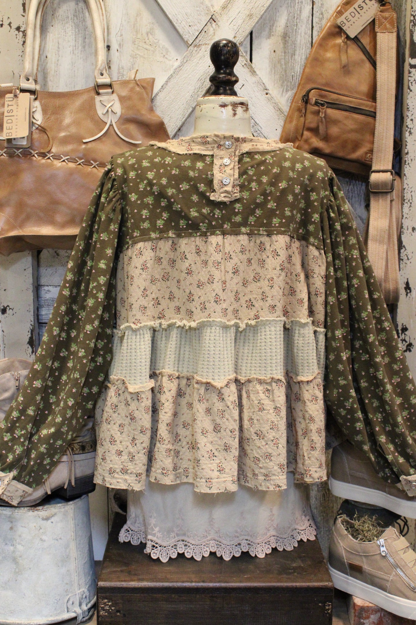 Pearls And Ruffles Blouse