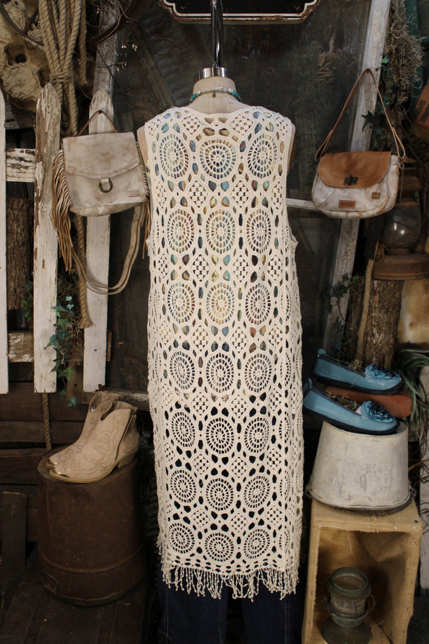Soft Haven Crochet Duster