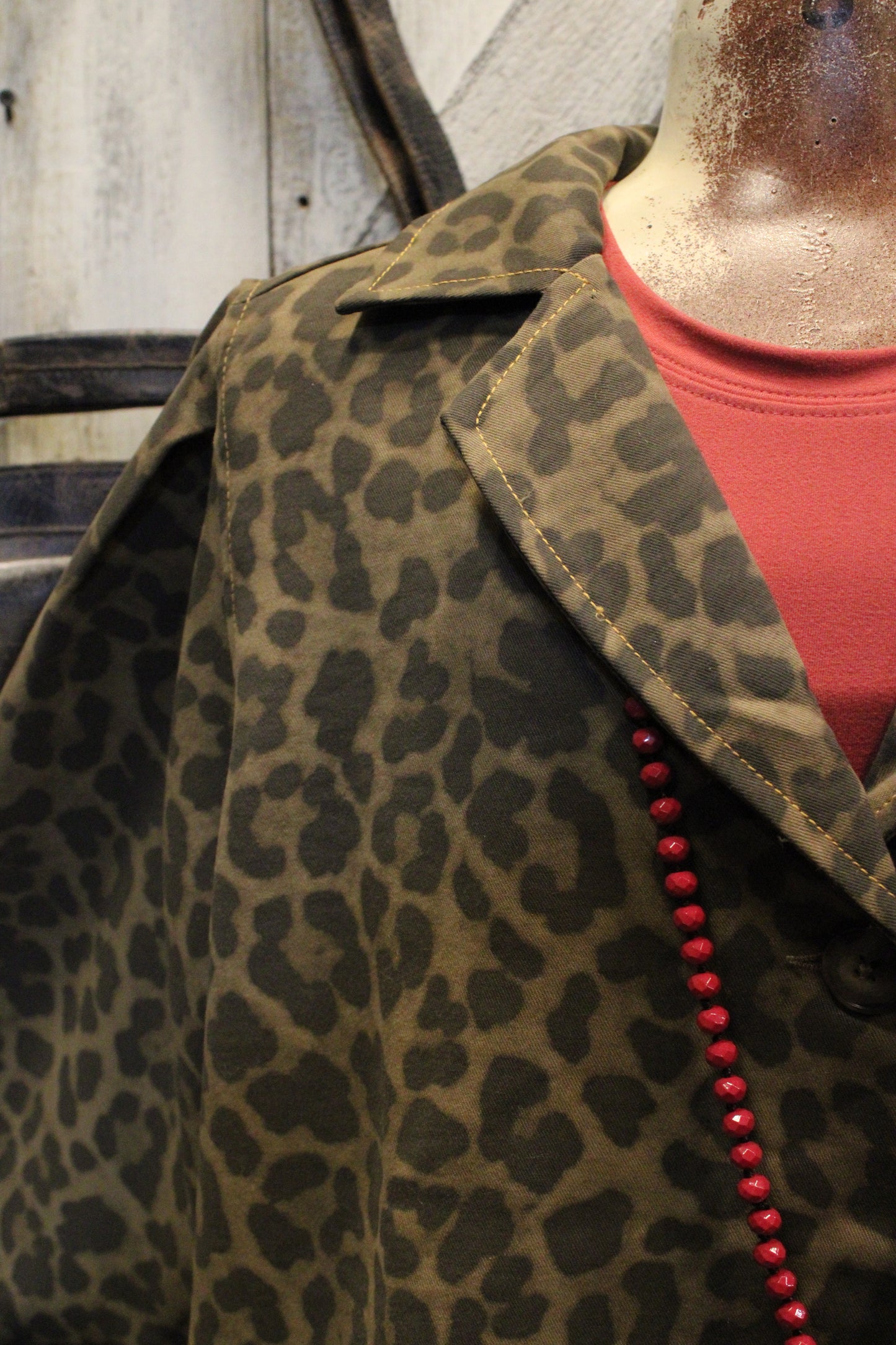 Can’t Be Tamed Leopard Jacket