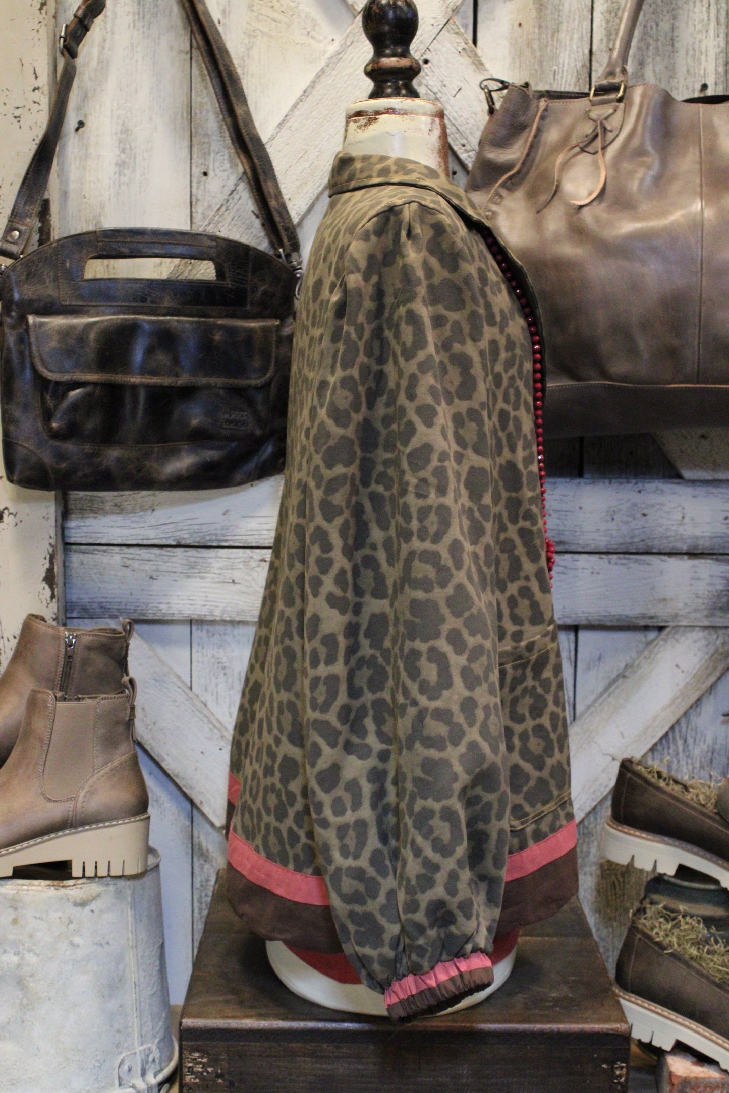 Can’t Be Tamed Leopard Jacket