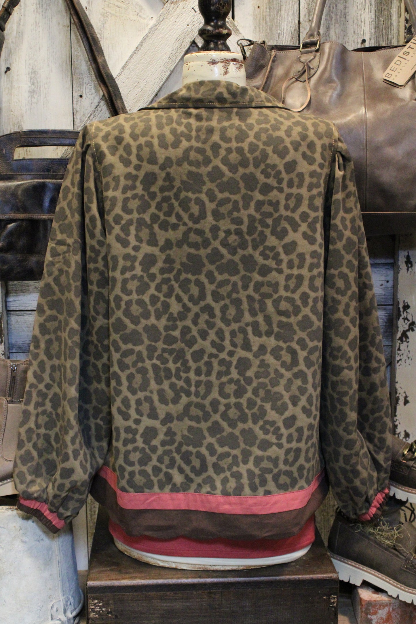 Can’t Be Tamed Leopard Jacket