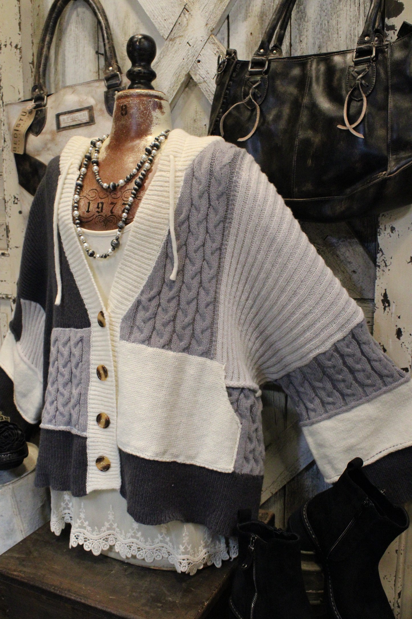 Mountain Mist Hooded Cardigan