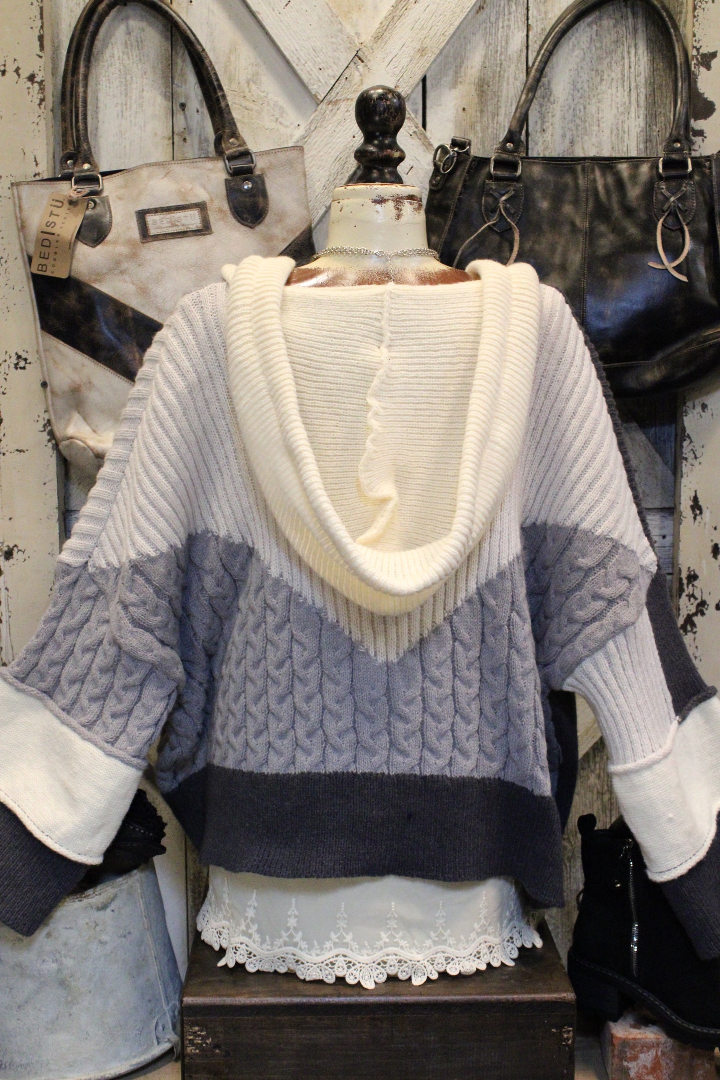 Mountain Mist Hooded Cardigan