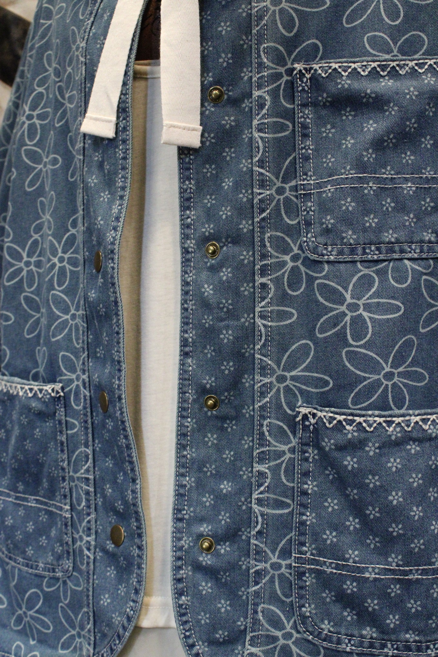 Bloom Stitch Denim Jacket