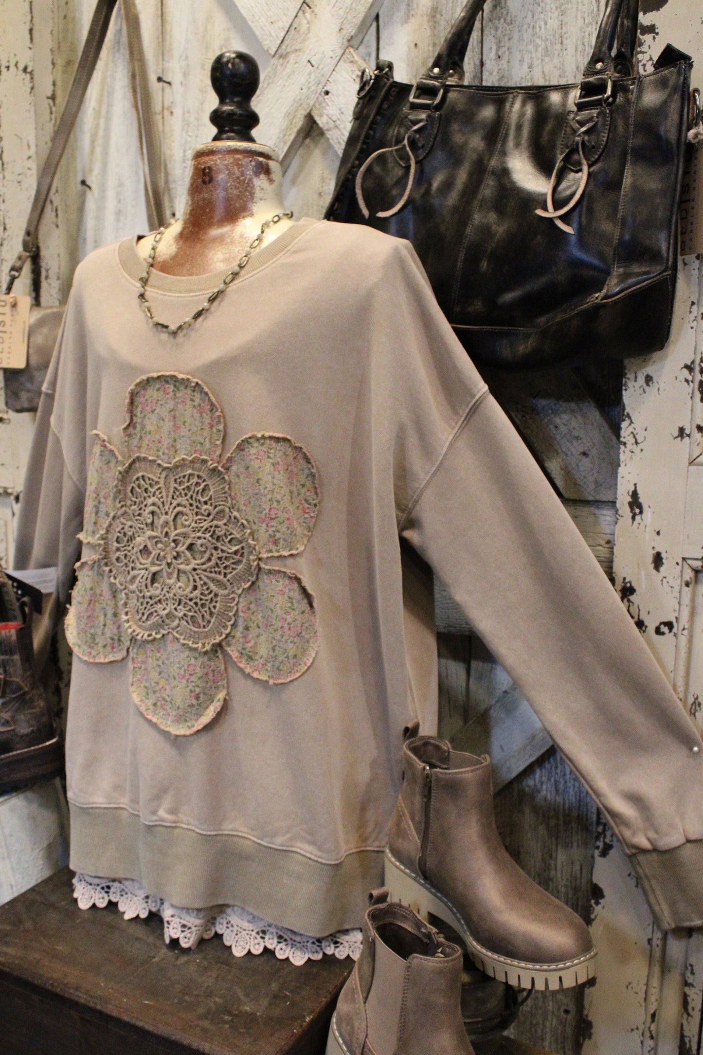Front Porch Petals Sweatshirt