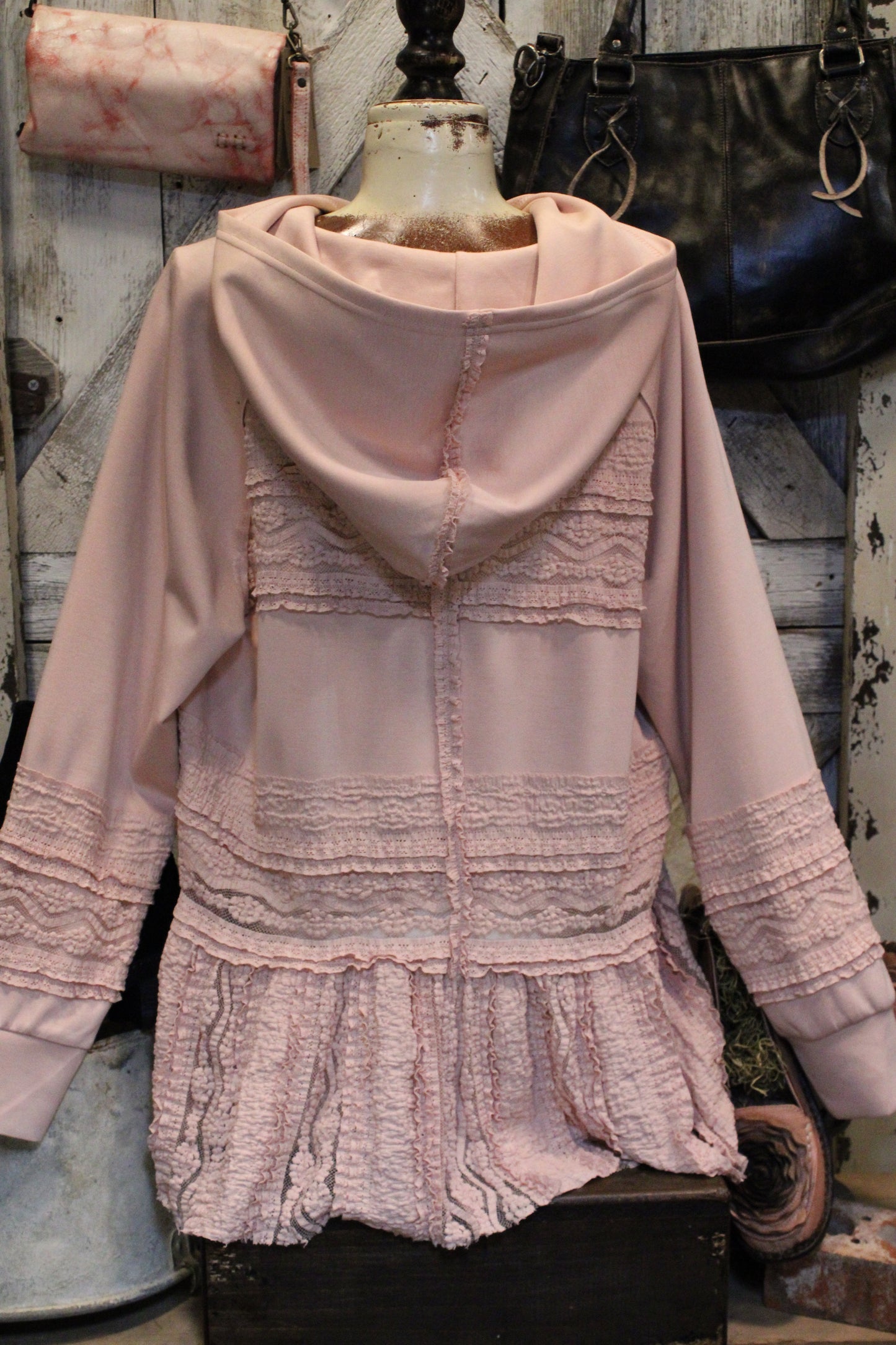 Soft Bloom Hooded Cardigan