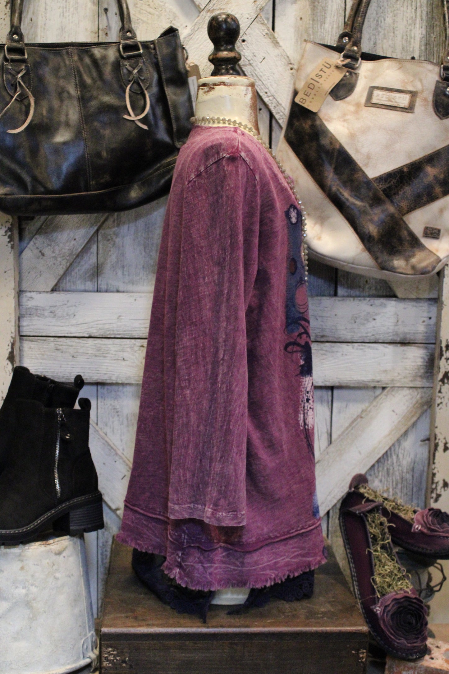 Fun in Plum Tunic