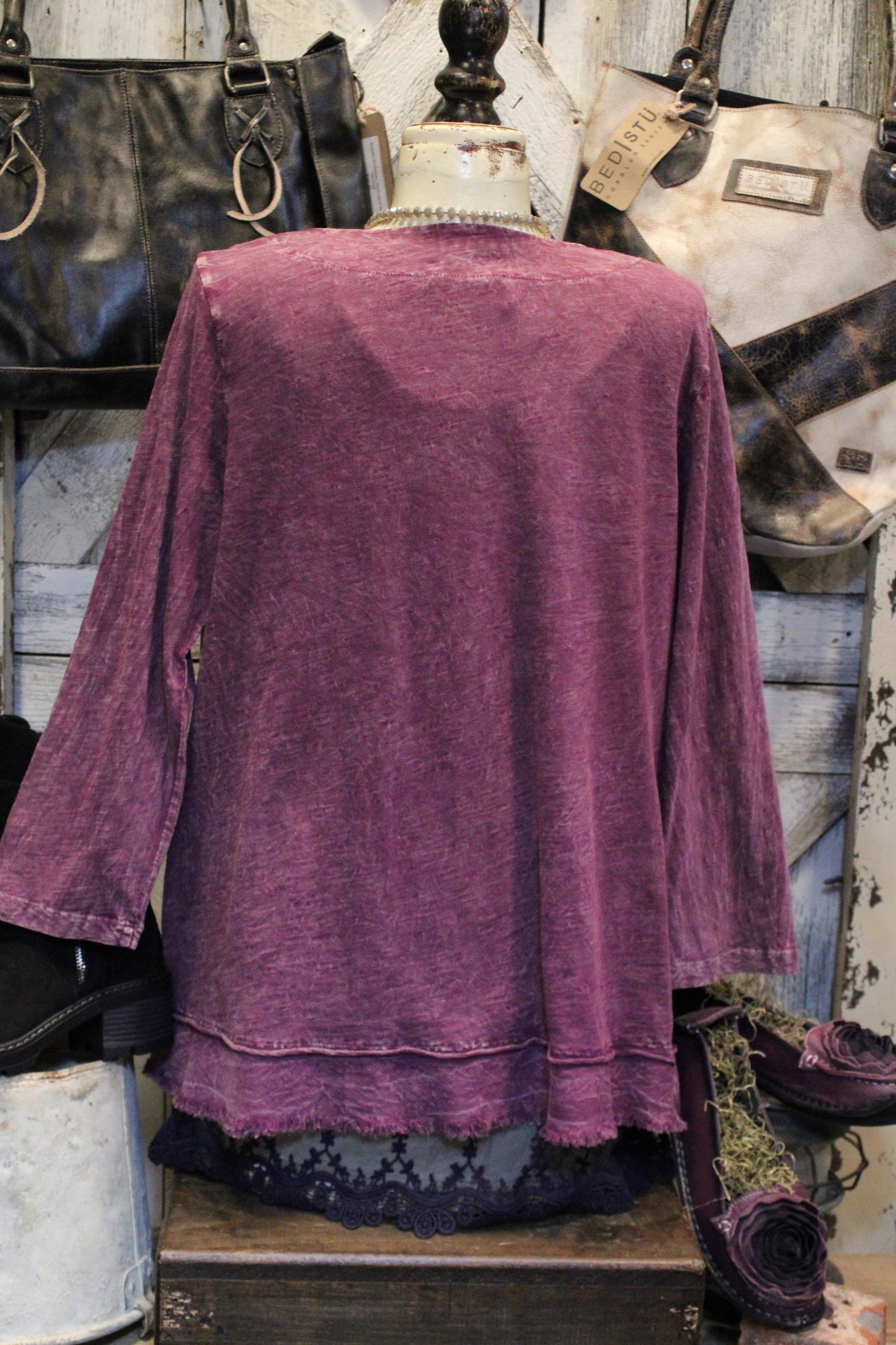 Fun in Plum Tunic