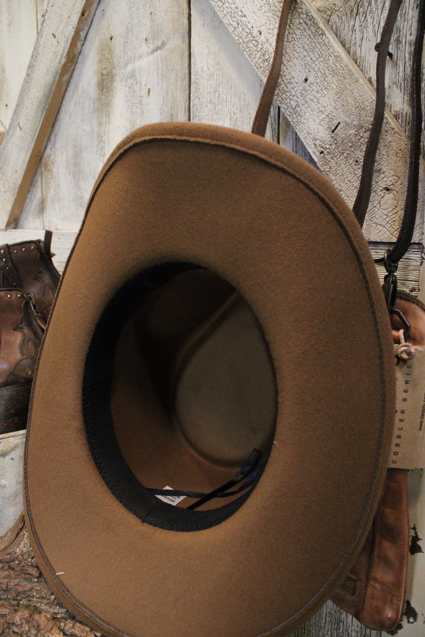 Whiskey Feather Cowgirl Fedora