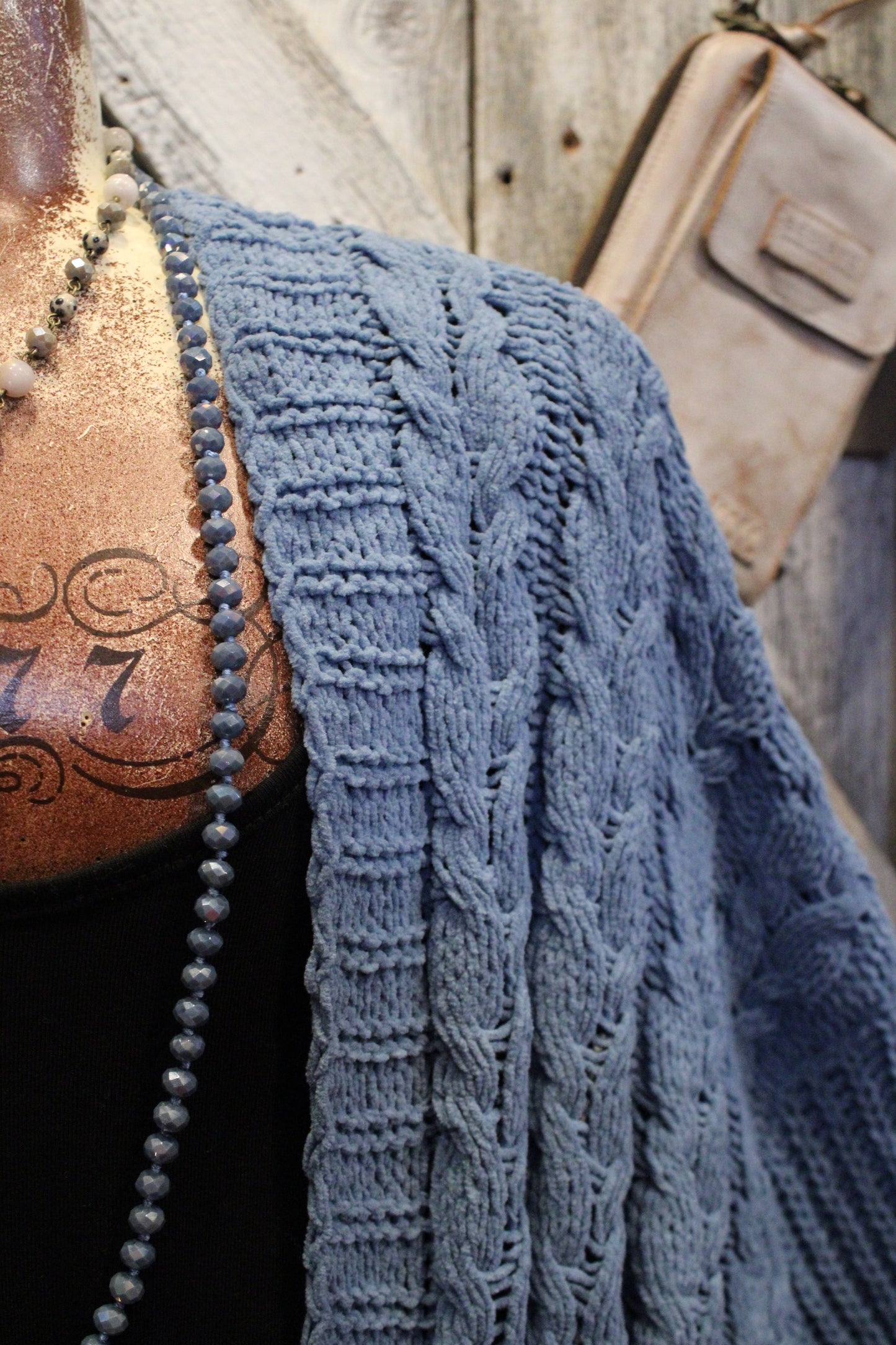 Dusty Blue Dreams Cardigan