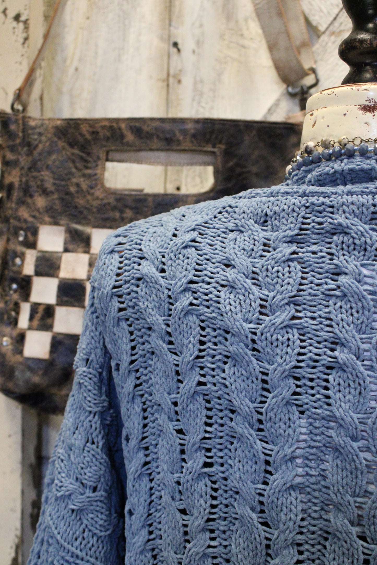 Dusty Blue Dreams Cardigan