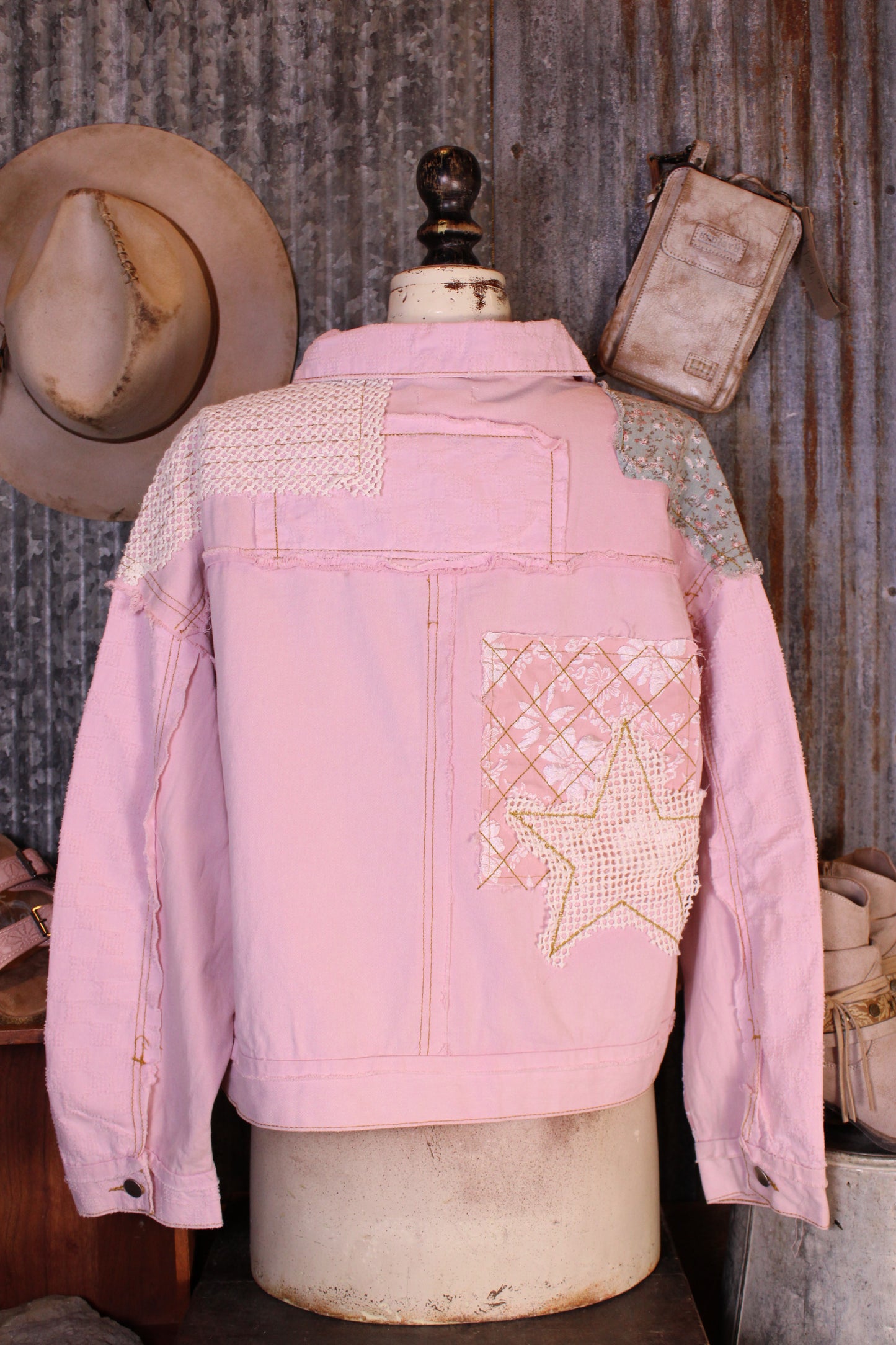 Pastel Prairie Denim Jacket