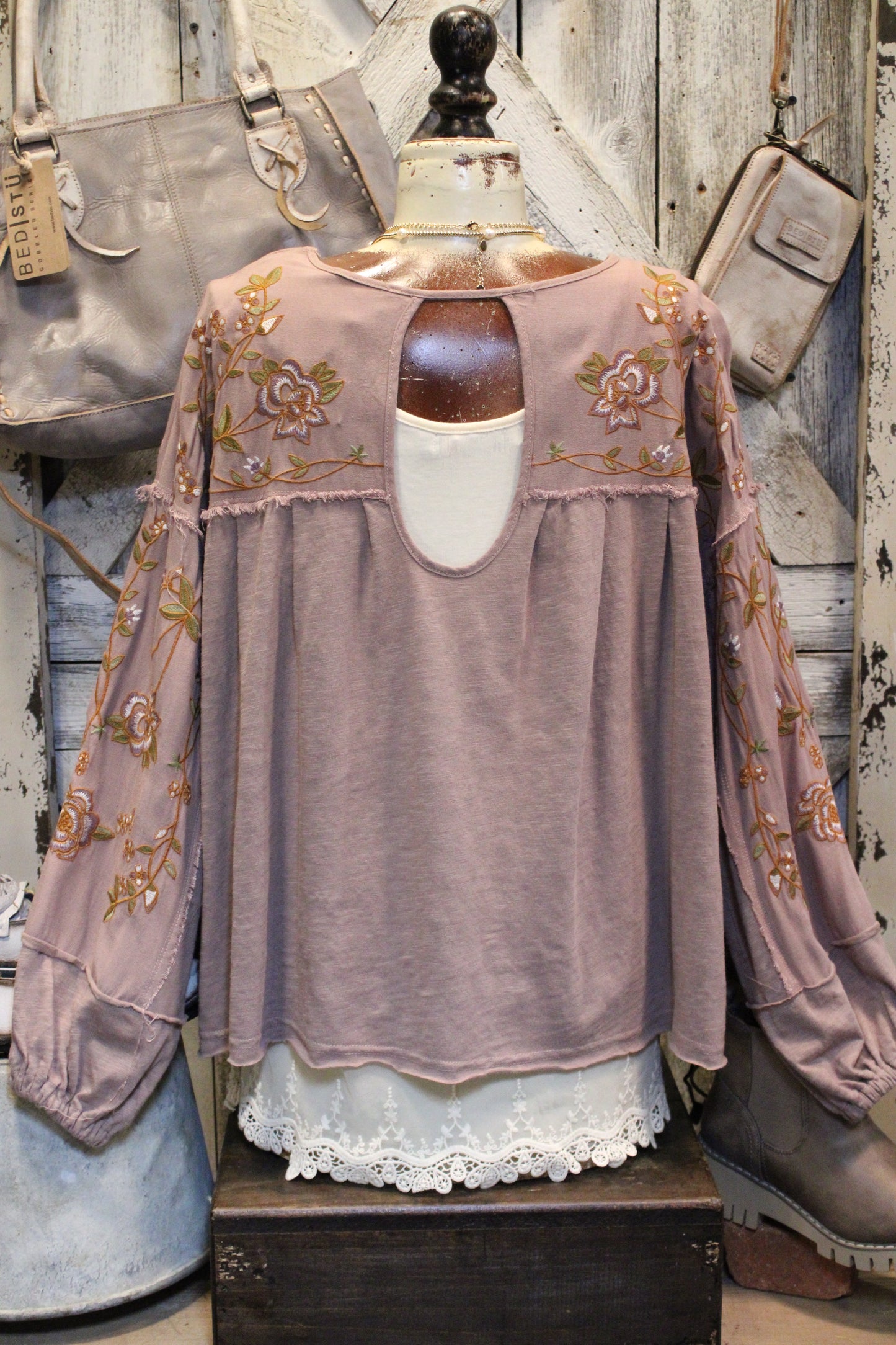 Plum Blossom Top