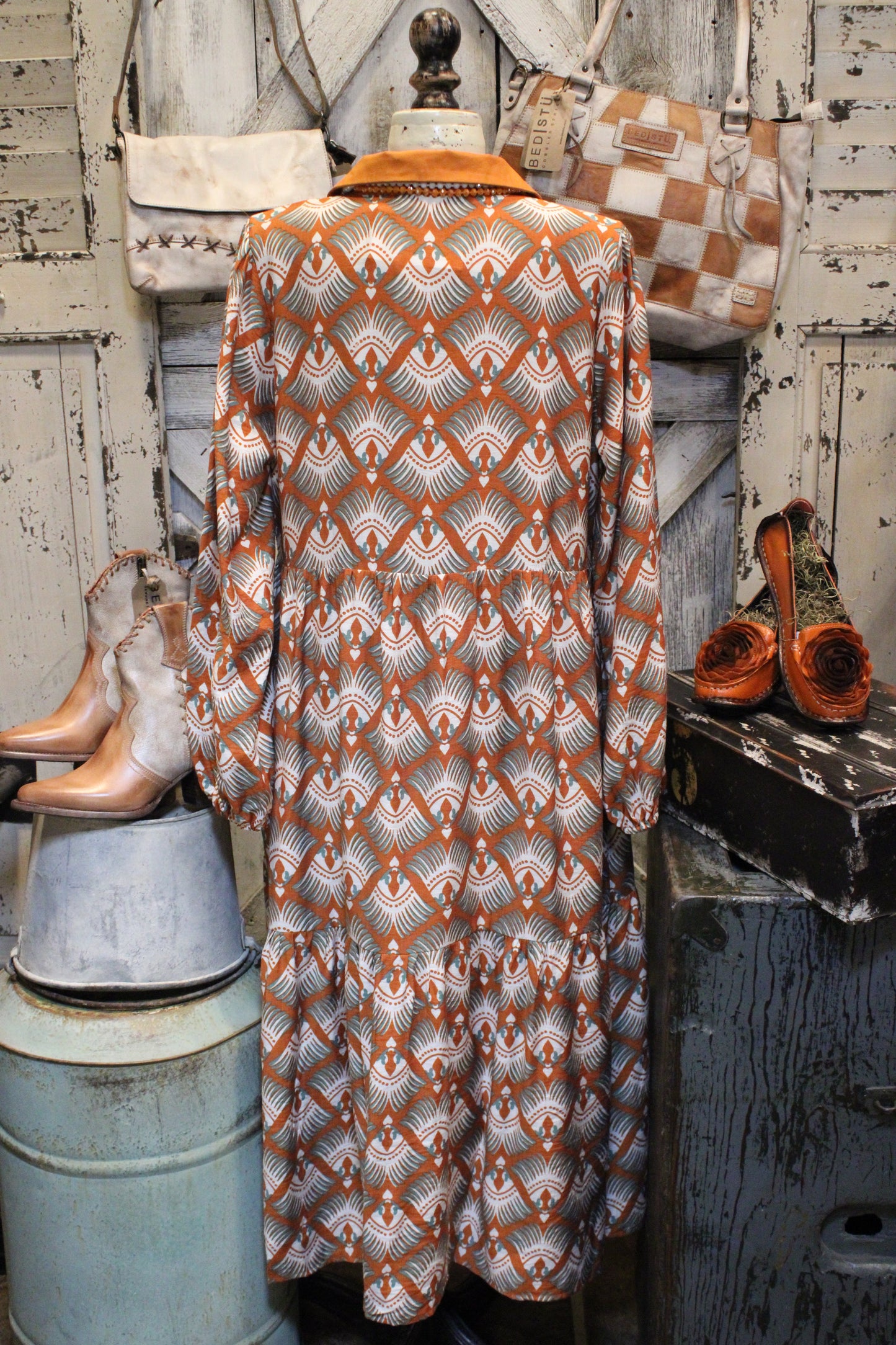 Sunset Sage Dress
