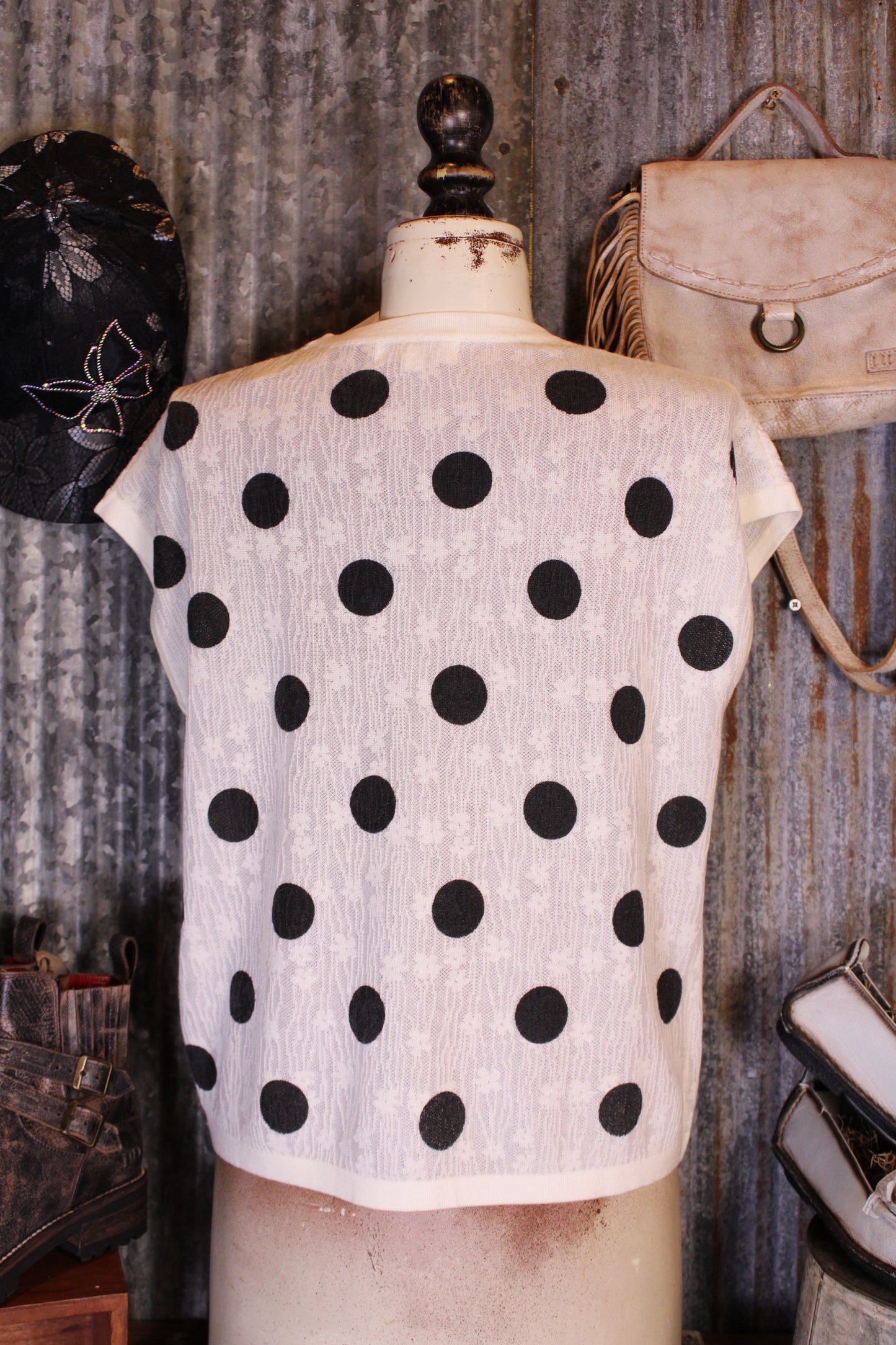 Park Avenue Polka Dot Blouse