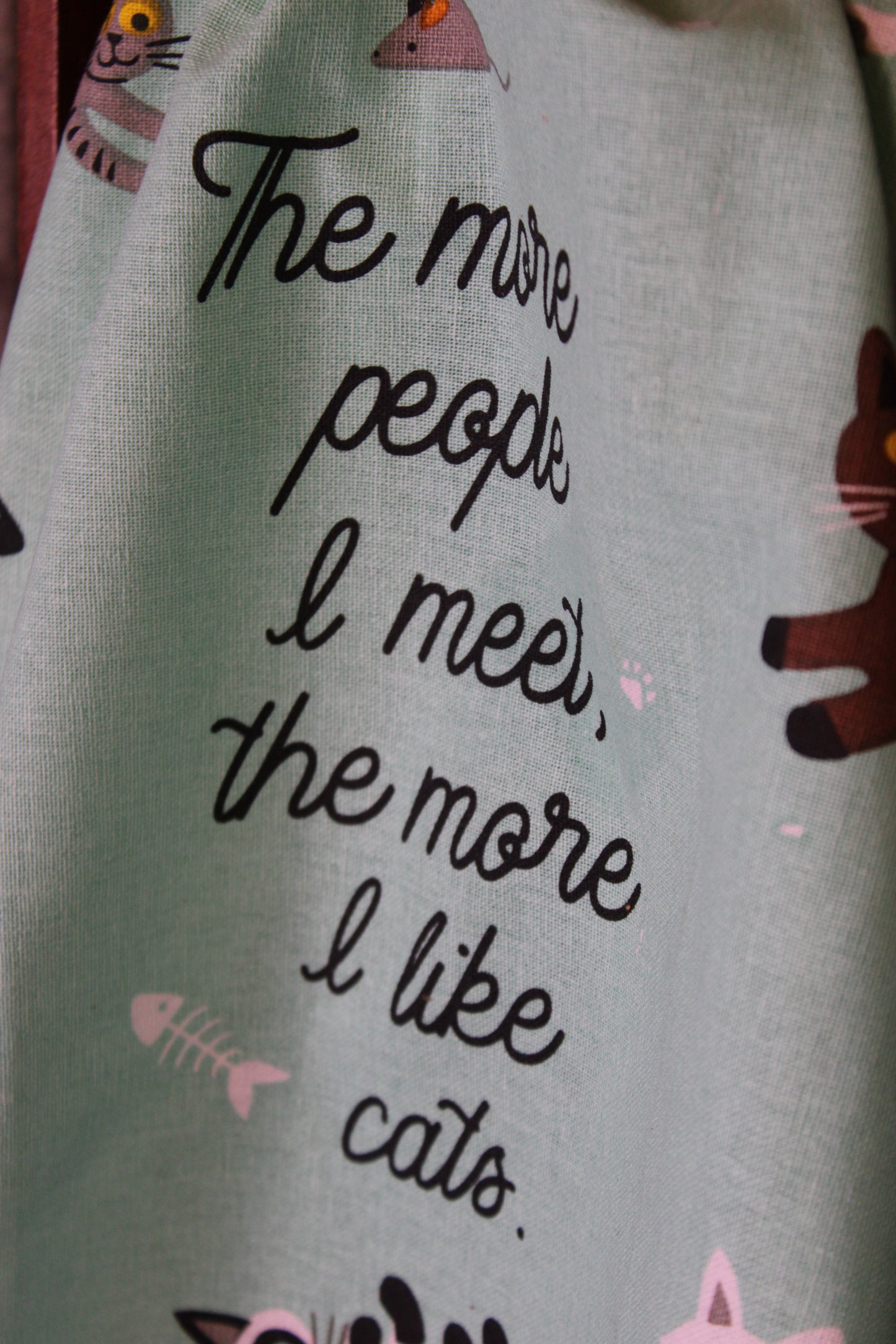 Cat Person Kitchen Towel