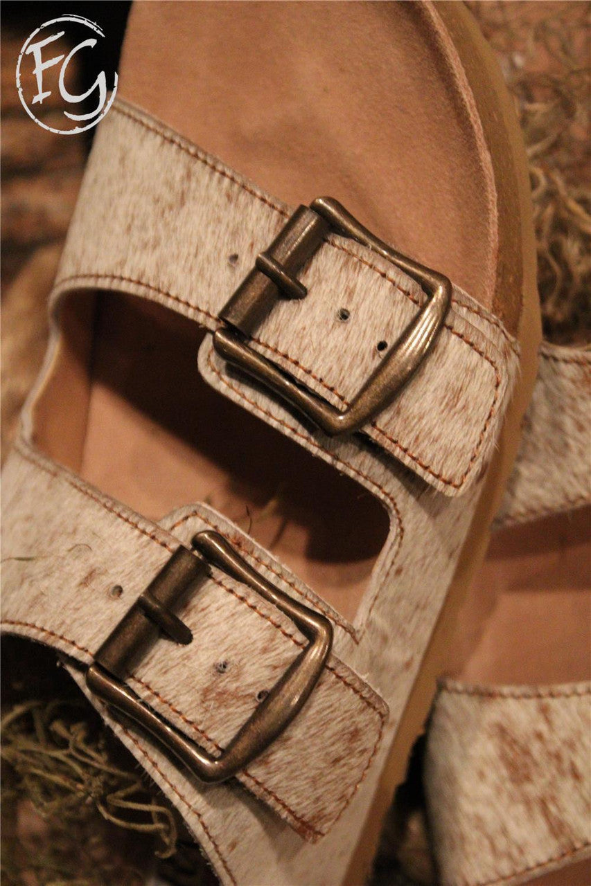 womens sandals, farm girls fancy frills