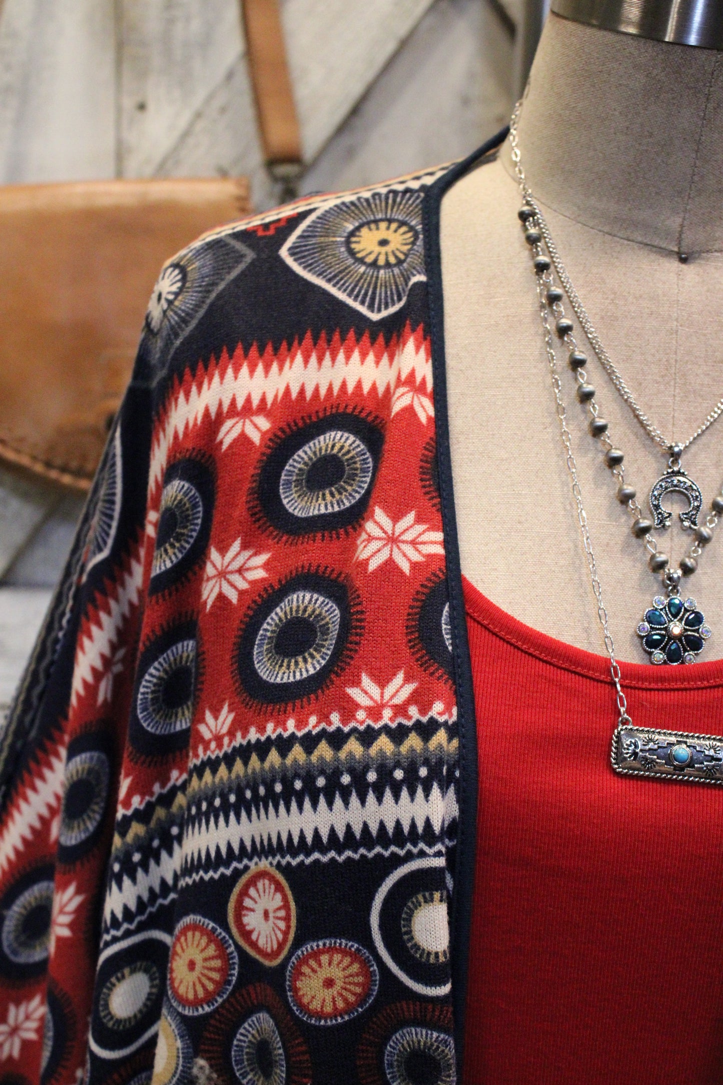 Aztec Geo Kimono