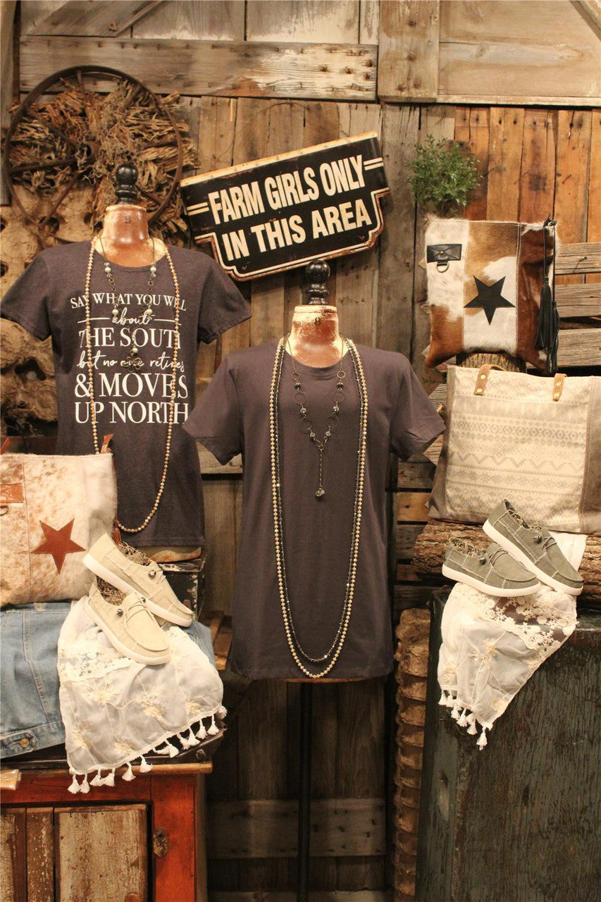 Dark Gray Basic T-shirt