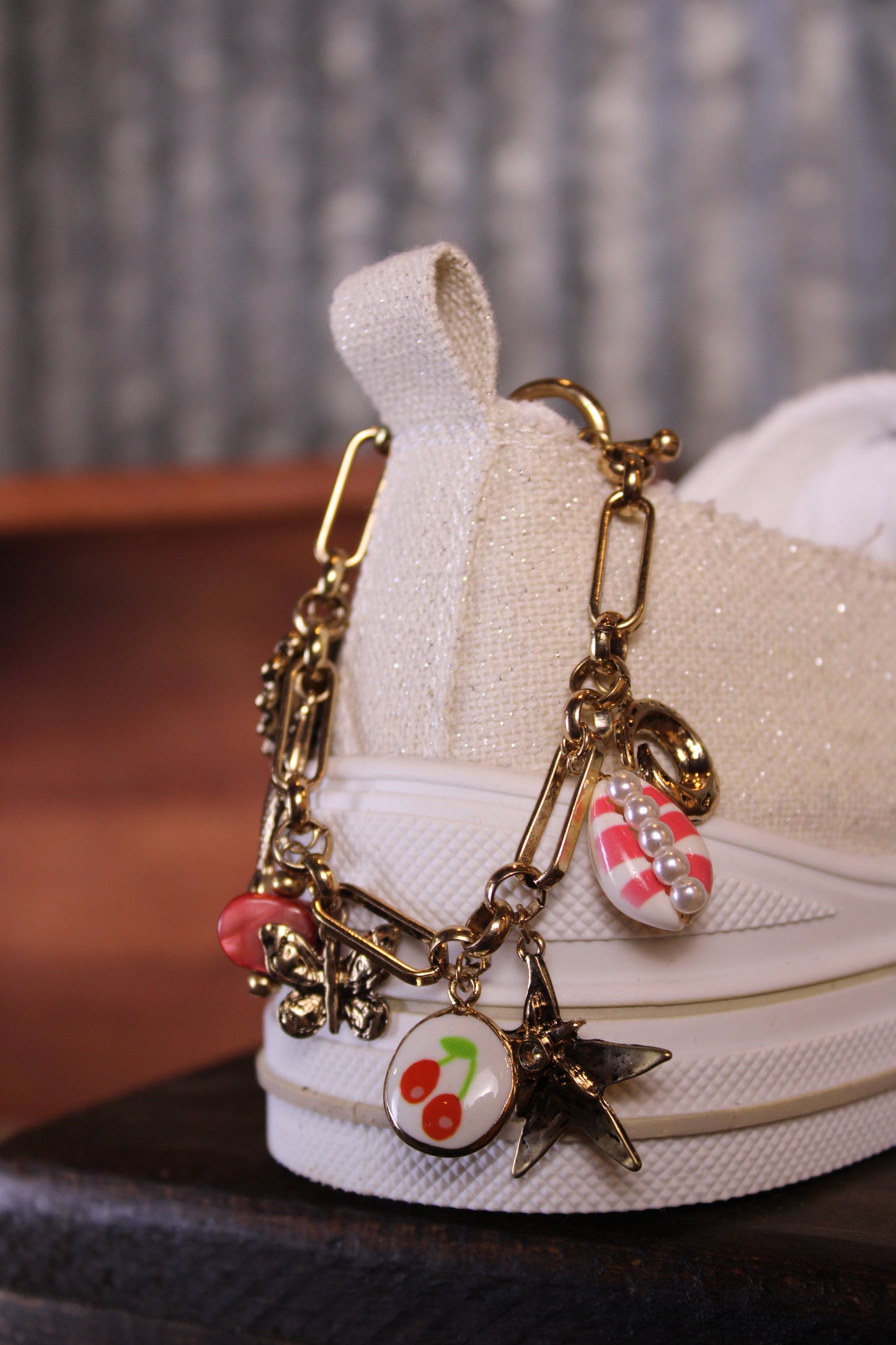 Golden Reef Charm Bracelet