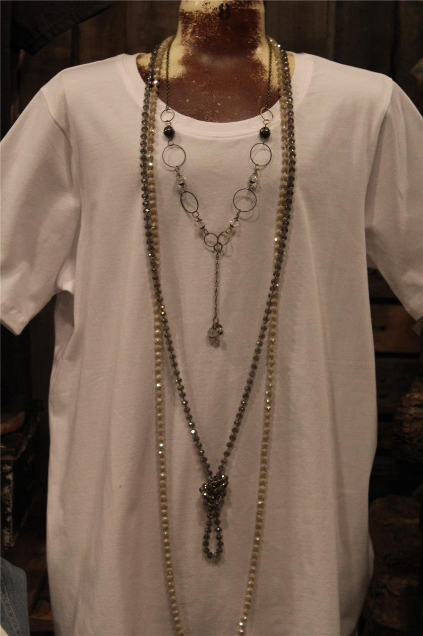 White Basic T Shirt