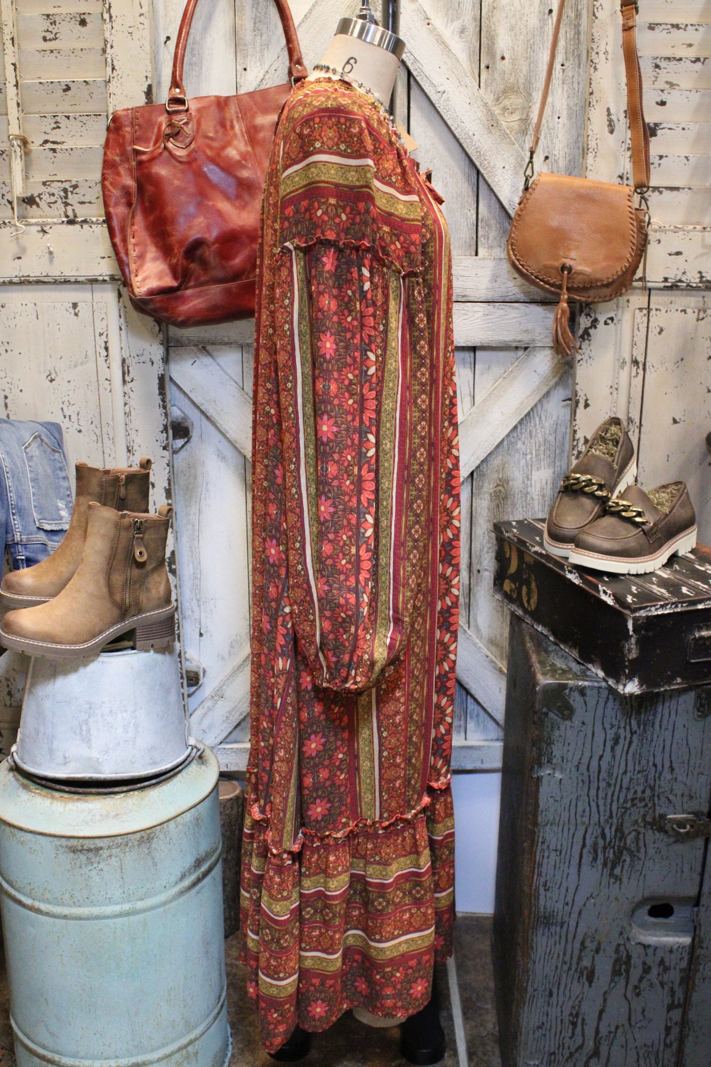 Cherrywood Charm Dress