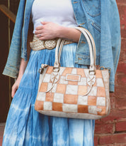Bed|Stu Rockababy SL Nectar Lux Tan Rustic Handbag
