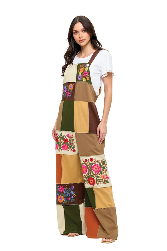 Highland Heritage Patchwork Overalls