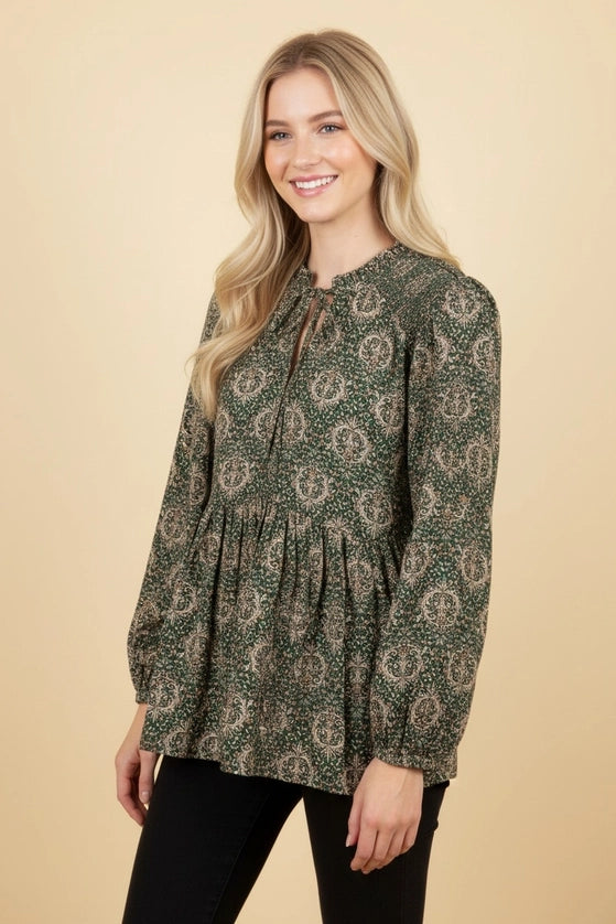Emerald Canyon Blouse
