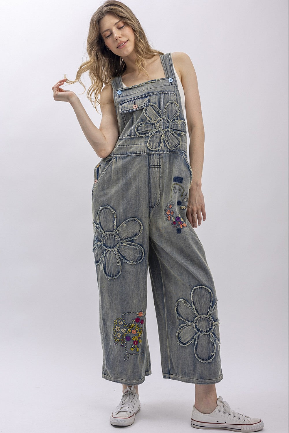 Daisy Bloom Overalls