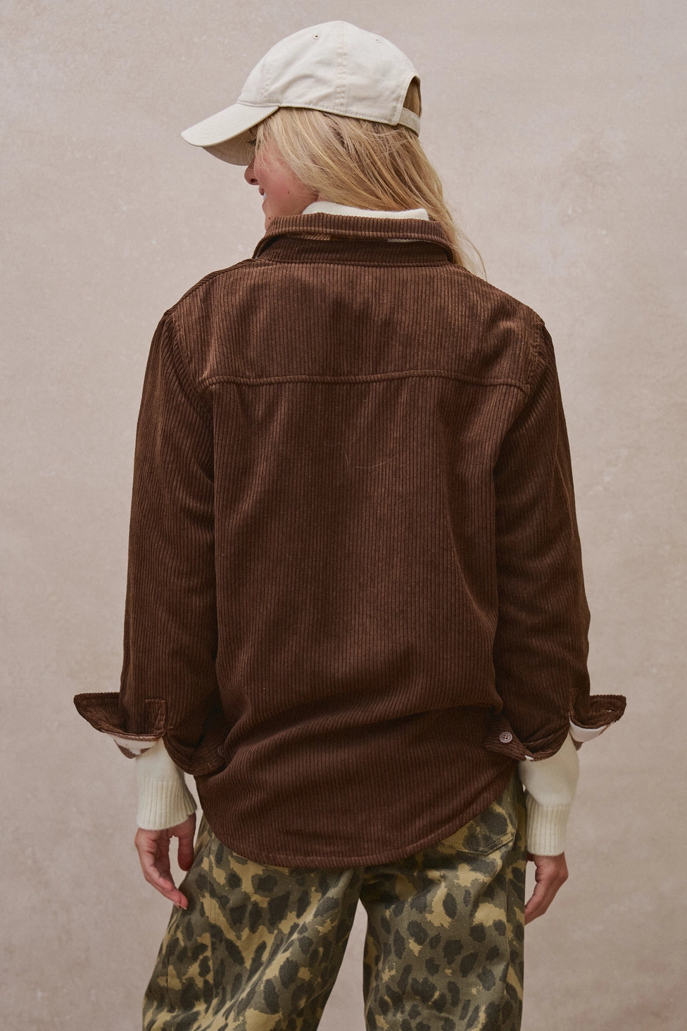 Chestnut Plaid Reversible Jacket