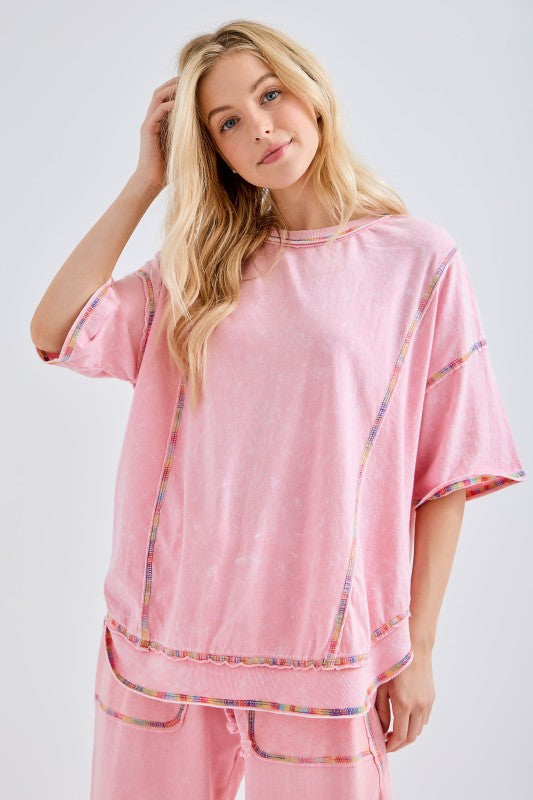 Cotton Candy Stitch Tee