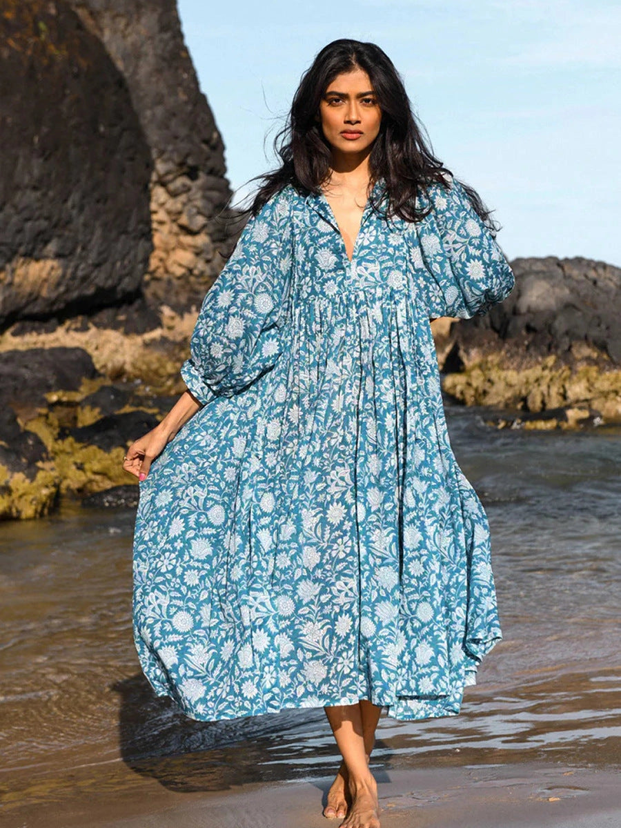 Ocean Breeze Maxi Dress