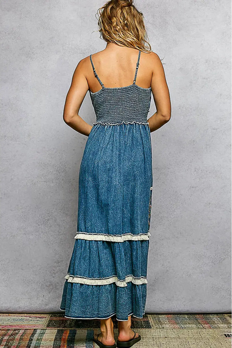 Dazzle Me Denim Dress