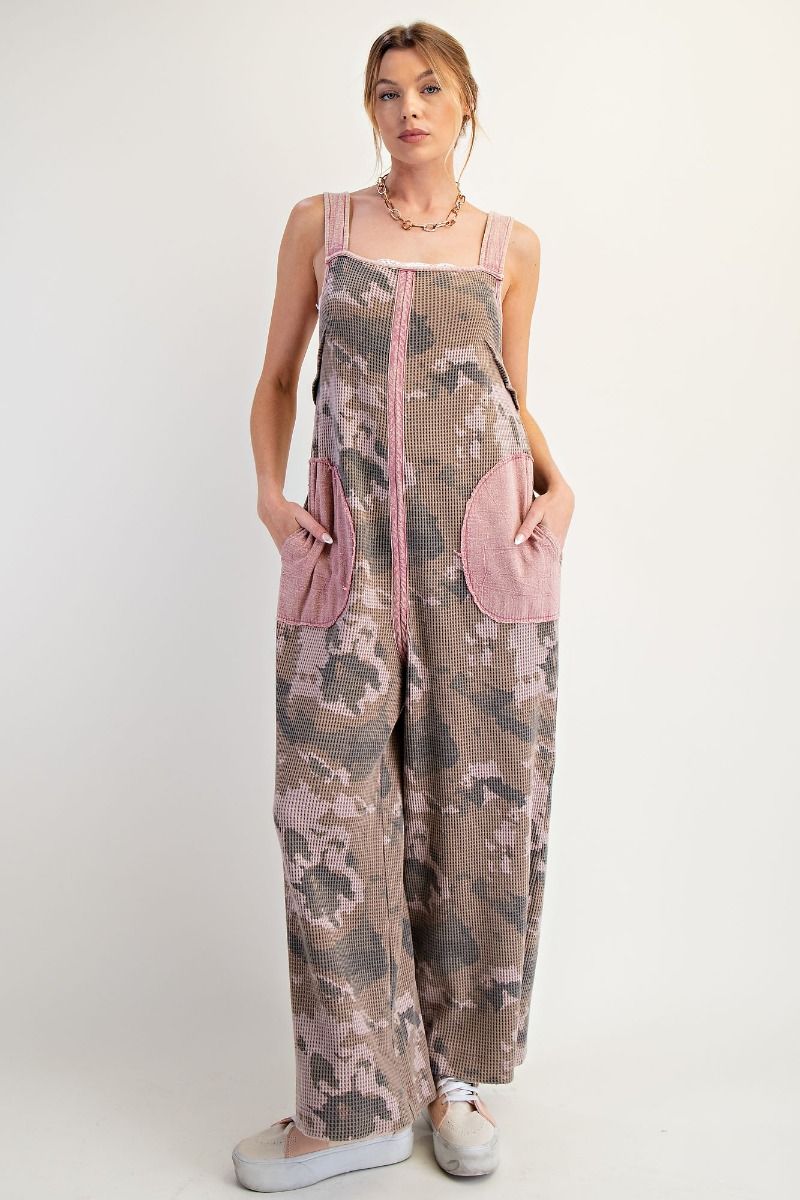 Hidden Rose Camp Overalls