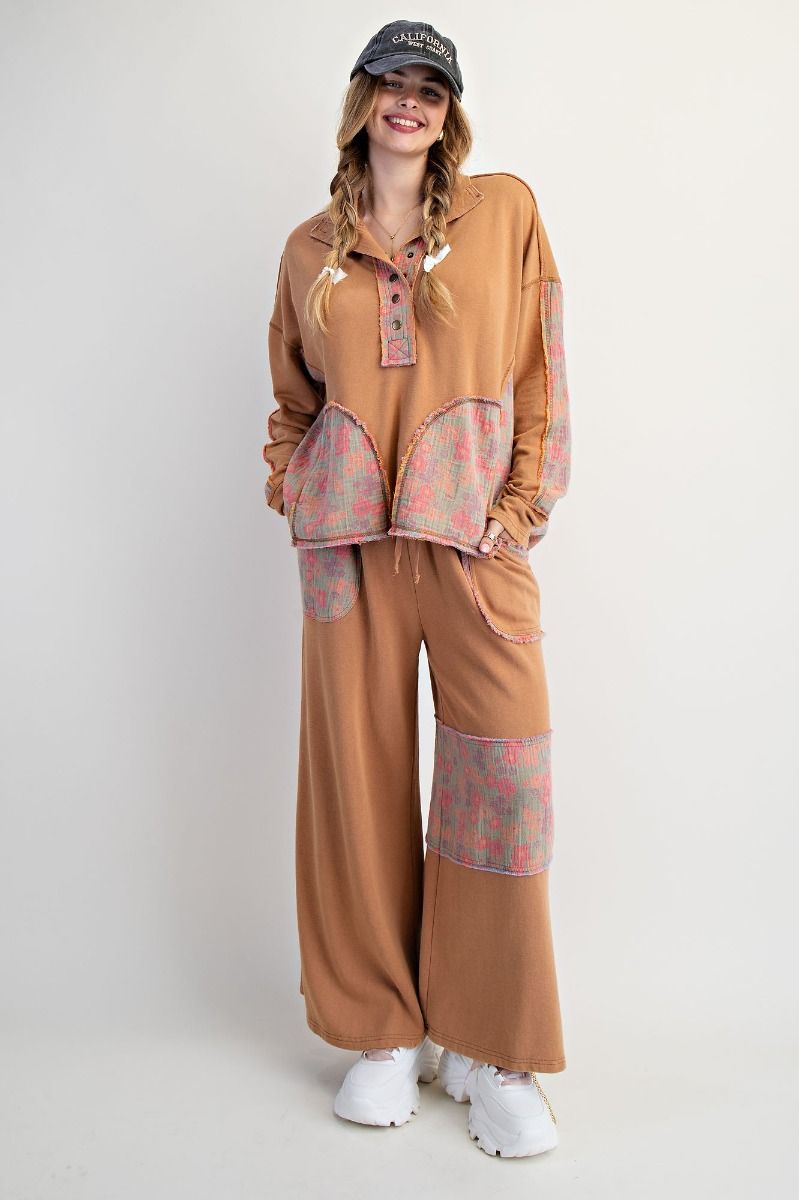 Boho Camel Pants
