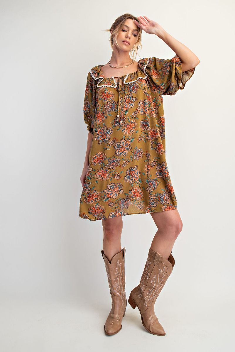 Olive Martini Dress