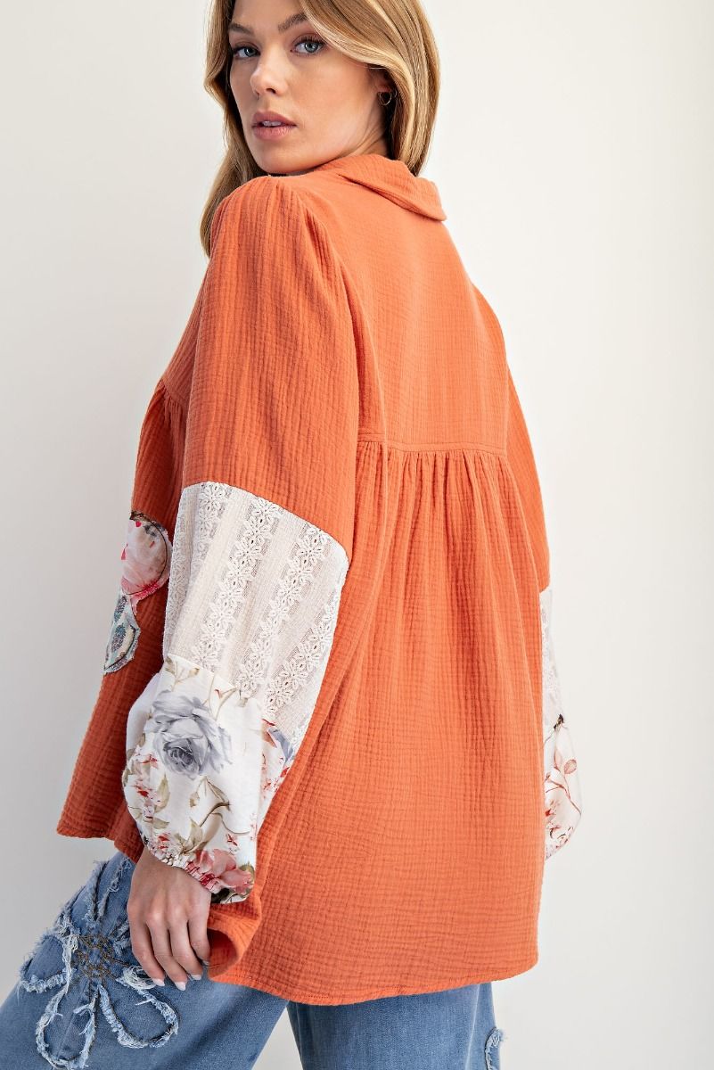 Harvest Bloom Pumpkin Casual