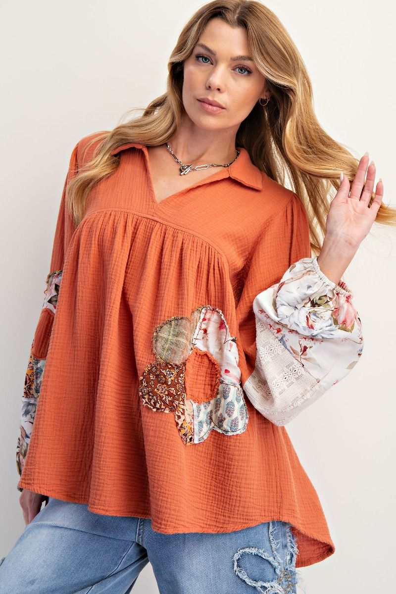 Harvest Bloom Pumpkin Casual
