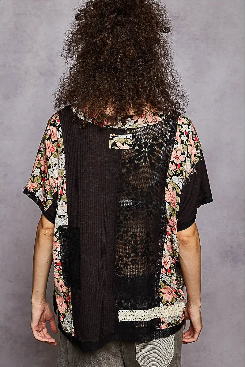 Ocean Side Black Dream Top