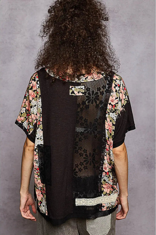 Ocean Side Black Dream Top