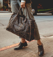 Bed|Stu Rockaway Black Lux Handbag