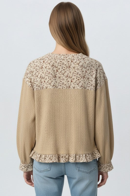 Sweet Fields Floral Blouse